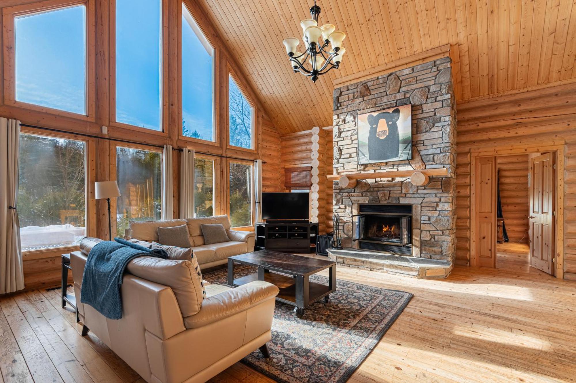 Fiddler Lake Resort Chalet 4 Cerf Mille-Isles Bagian luar foto
