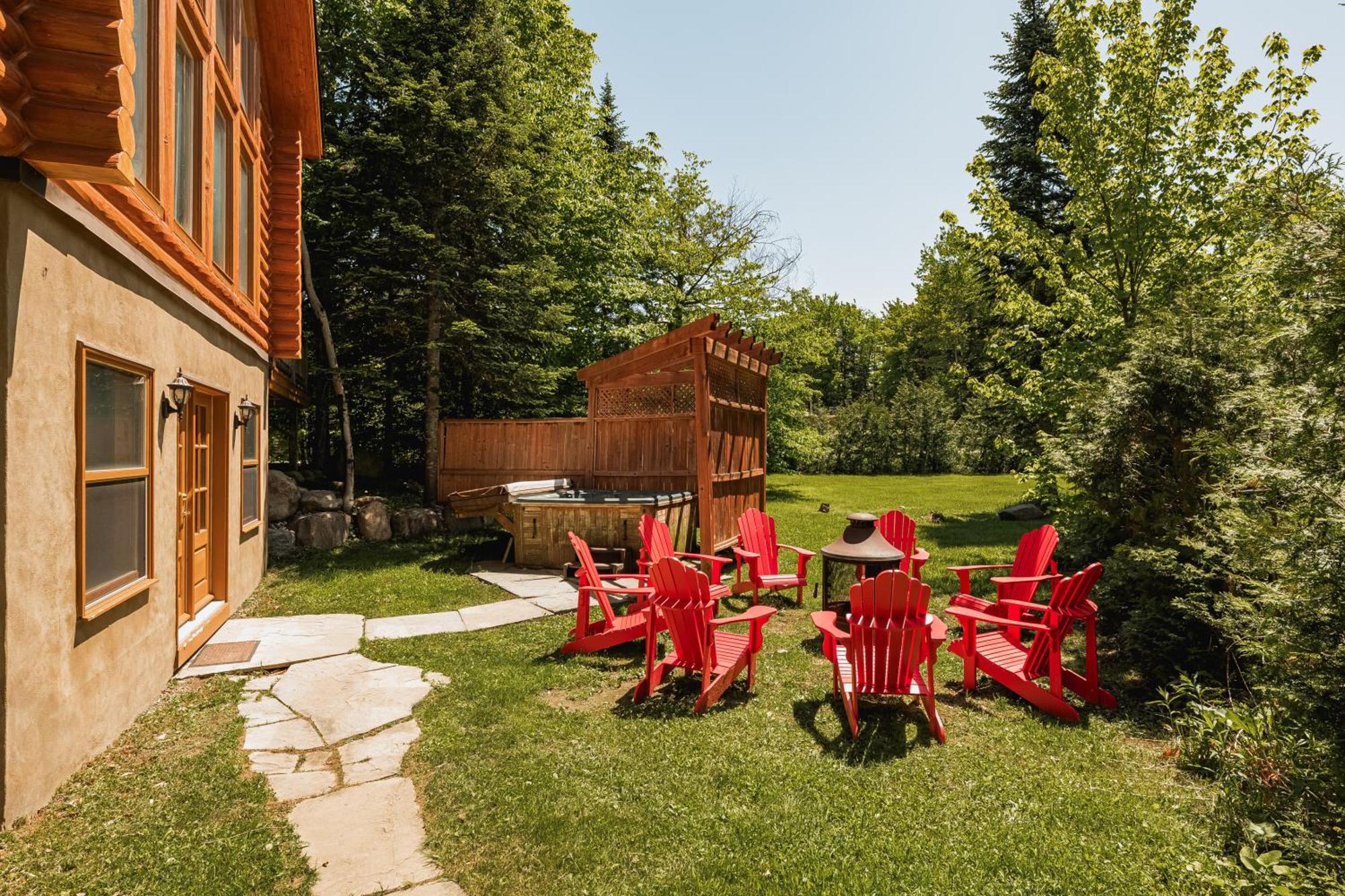 Fiddler Lake Resort Chalet 4 Cerf Mille-Isles Bagian luar foto
