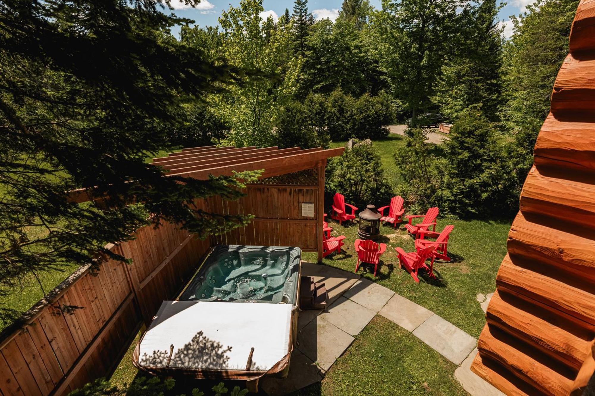 Fiddler Lake Resort Chalet 4 Cerf Mille-Isles Bagian luar foto
