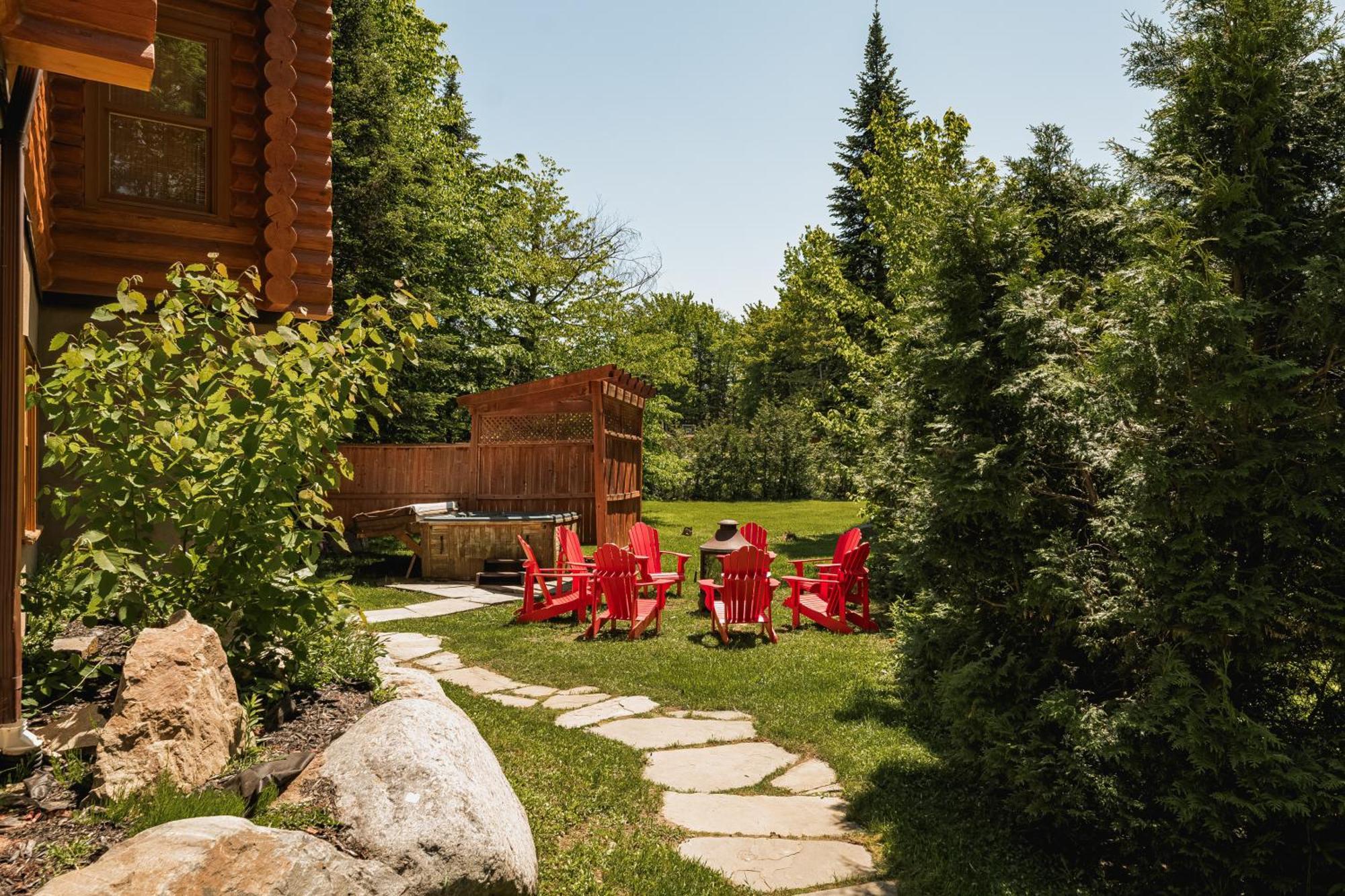 Fiddler Lake Resort Chalet 4 Cerf Mille-Isles Bagian luar foto
