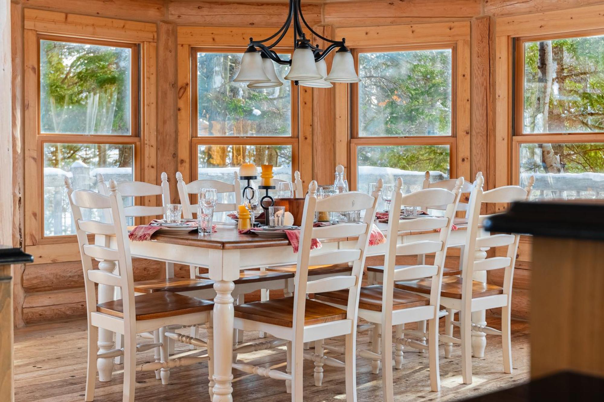 Fiddler Lake Resort Chalet 4 Cerf Mille-Isles Bagian luar foto