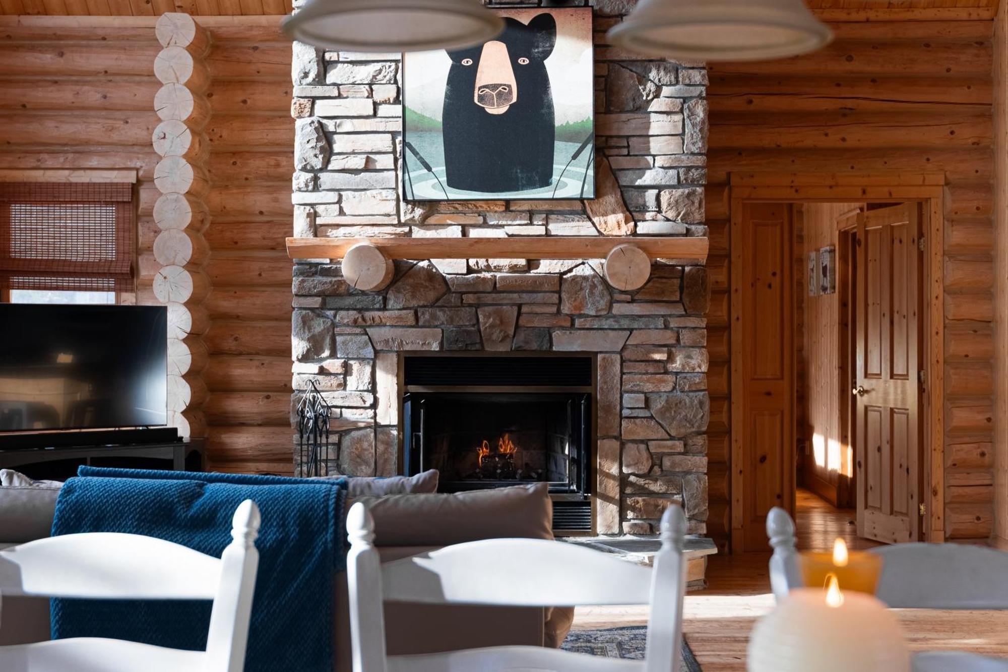 Fiddler Lake Resort Chalet 4 Cerf Mille-Isles Bagian luar foto